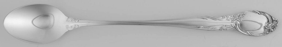 Amberly (Silverplate, 1985) Iced Tea Spoon by International Silver-1