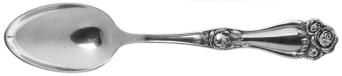 American Beauty Rose (Silverplate, 1909, s) Teaspoon by International Silver-1