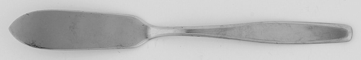 American Charm (Stainless) Flat Handle Master Butter Knife by International Silver-1