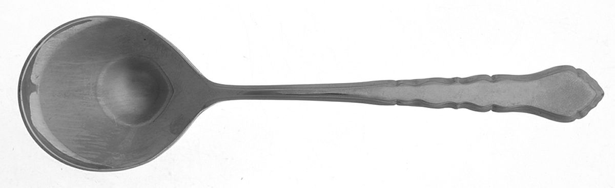 Americana (Stainless) Round Bowl Soup Spoon (Cream Soup) by International Silver-1