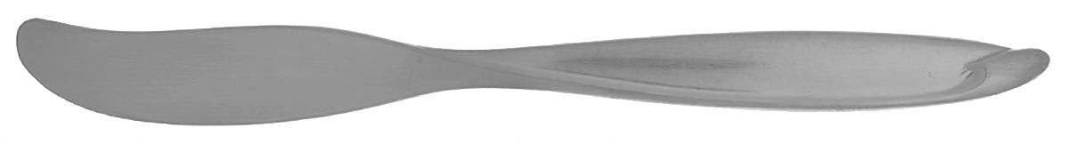 Americana (Stainless, Deluxe) Flat Handle Butter Spreader by International Silver-1