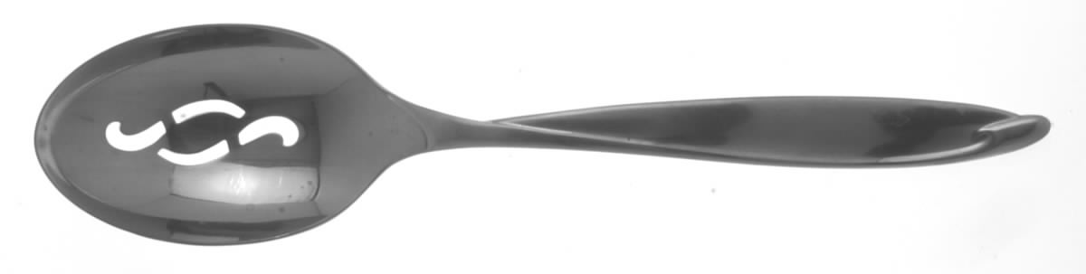 Americana (Stainless, Deluxe) Pierced Tablespoon (Serving Spoon) by International Silver-1