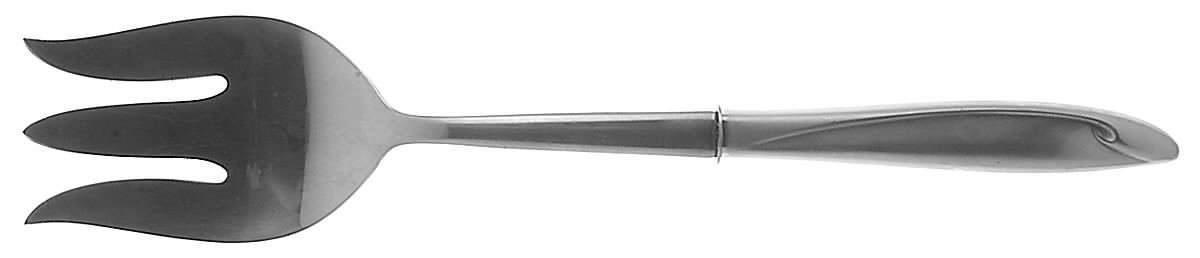 Americana (Stainless, Deluxe) Solid Salad Serving Fork by International Silver-1