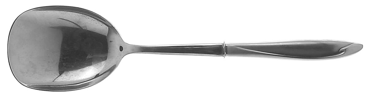 Americana (Stainless, Deluxe) Solid Salad Serving Spoon by International Silver-1