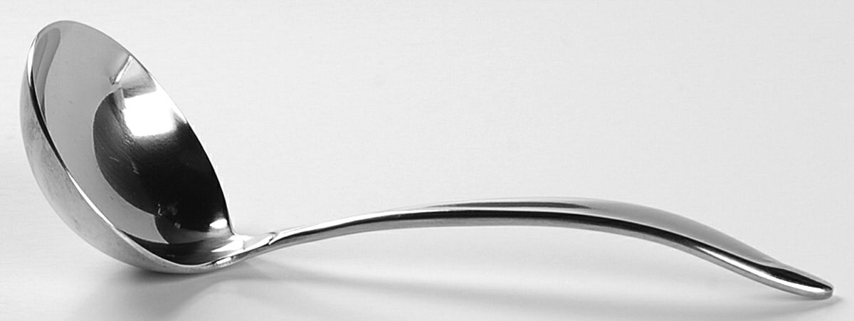 Americana (Stainless, Deluxe) Solid Gravy Ladle by International Silver-1