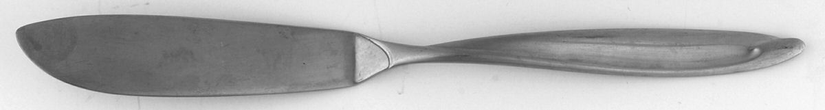 Americana (Stainless, Deluxe) Flat Handle Master Butter Knife by International Silver-1