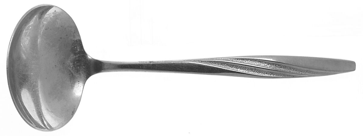 American Flair (Stainless) Solid Gravy Ladle by International Silver-1