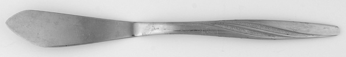 American Flair (Stainless) Flat Handle Master Butter Knife by International Silver-1