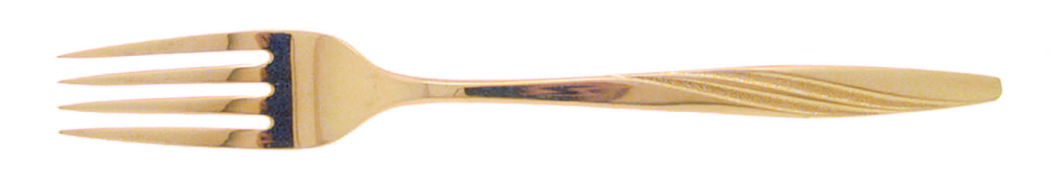 American Flair Gold (Gold Electroplate) Fork by International Silver-1