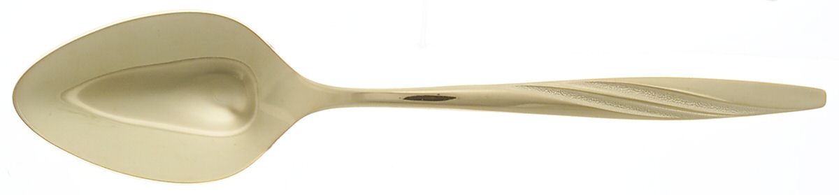 American Flair Gold (Gold Electroplate) Tablespoon (Serving Spoon) by International Silver-1