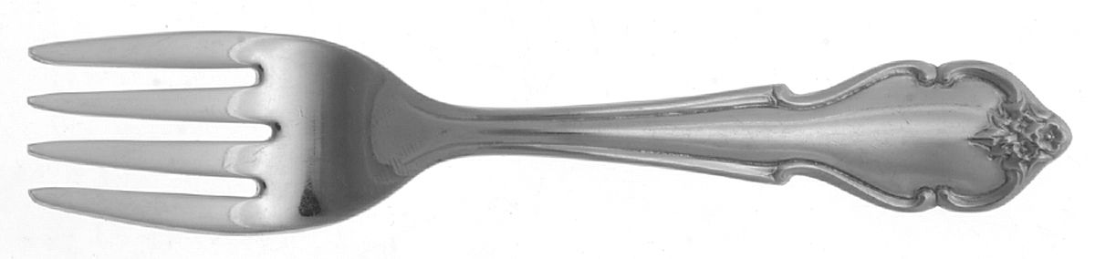 American Rose (Stainless) Baby Fork by International Silver-1