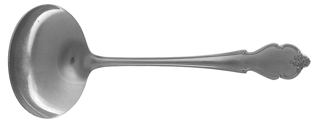 American Rose (Stainless) Solid Gravy Ladle by International Silver-1