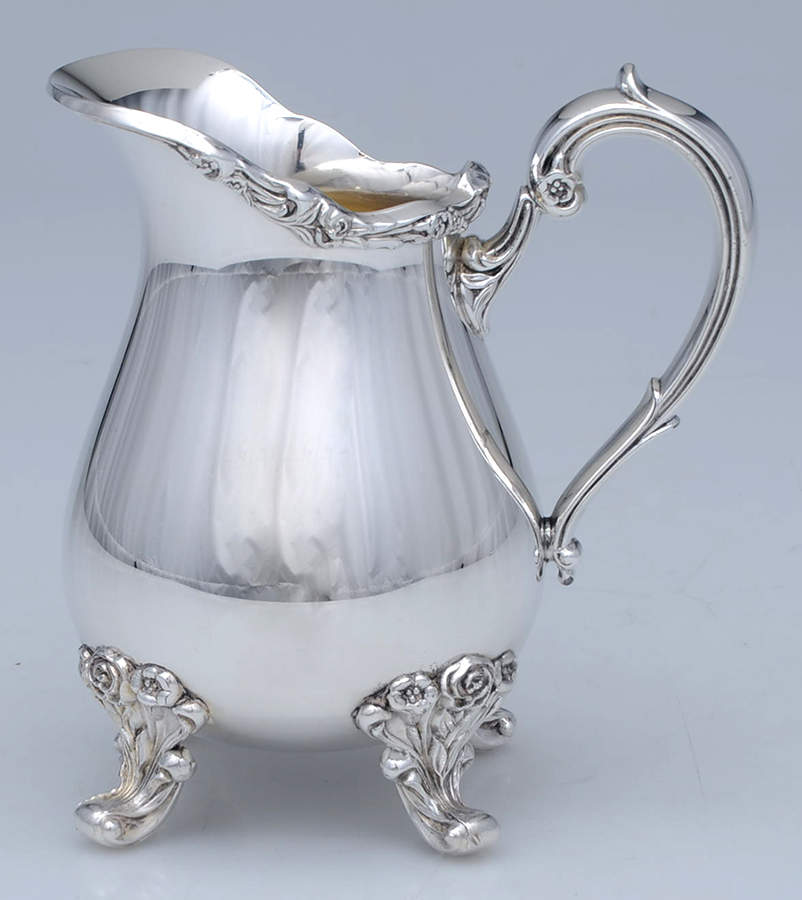 American Rose (Silverplate, Holloware) Creamer by International Silver-1