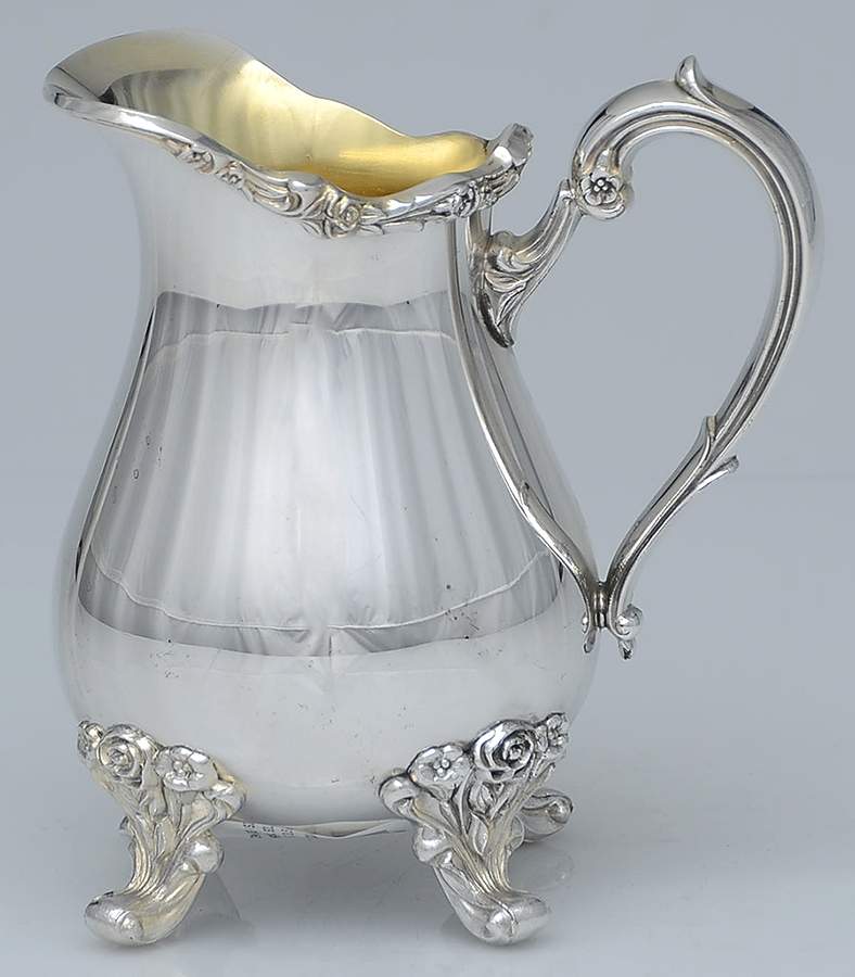 American Rose (Silverplate, Holloware) Creamer by International Silver-1