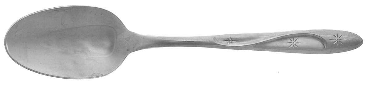 Americana Star (Stainless) Oval Place Soup Spoon by International Silver-1
