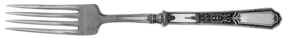 Ancestral (Silverplate, 1924) Hollow Handle Fork by International Silver-1