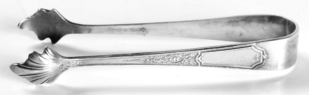 Ancestral (Silverplate, 1924) Sugar Tongs by International Silver-1