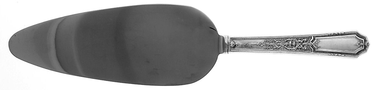 Ancestral (Silverplate, 1924) Pie Server with Stainless Blade by International Silver-1