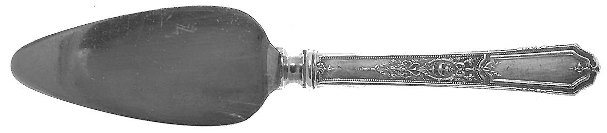 Ancestral (Silverplate, 1924) Cheese Server with Silverplate Blade by International Silver-1