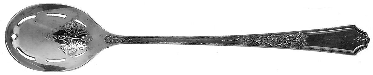 Ancestral (Silverplate, 1924) Relish Spoon by International Silver-1