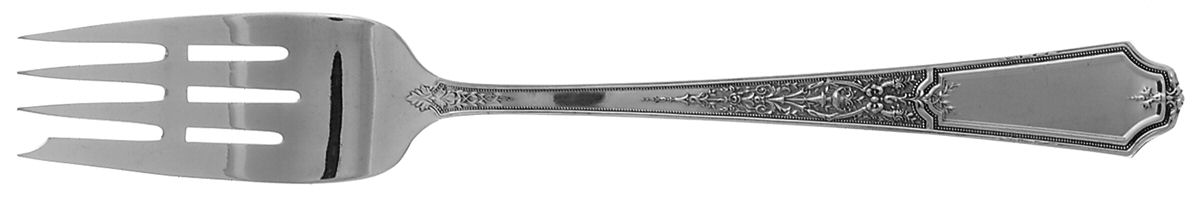 Ancestral (Silverplate, 1924) Dessert Fork by International Silver-1