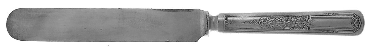 Ancestral (Silverplate, 1924) Blunt Solid Knife by International Silver-1