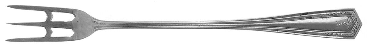 Andover (Sterling, 1919) Short Handle Pickle/Olive Fork by International Silver-1