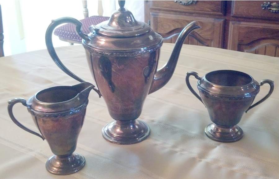 Andover (Silverplate, Hollowware) Silverplate Coffee Pot by International Silver-1