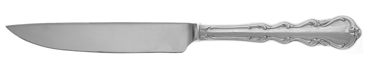 Angelique (Sterling) Steak Knife Individual Hollow, No Serrate HC by International Silver-1