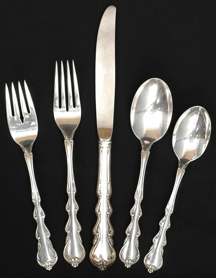 Angelique (Sterling) 5 Piece Place Size Setting by International Silver-1