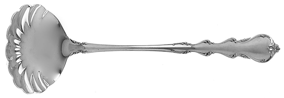 Angelique (Sterling) Solid Piece Cream Ladle by International Silver-1
