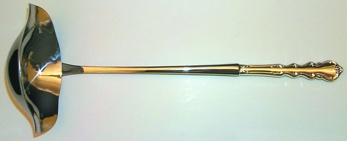 Angelique (Sterling) Punch Ladle with Stainless Bowl by International Silver-1