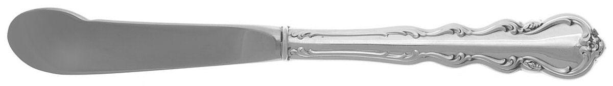 Angelique (Sterling) Butter Spreader Hollow Hdl-Paddle/Stainless Blade by International Silver-1