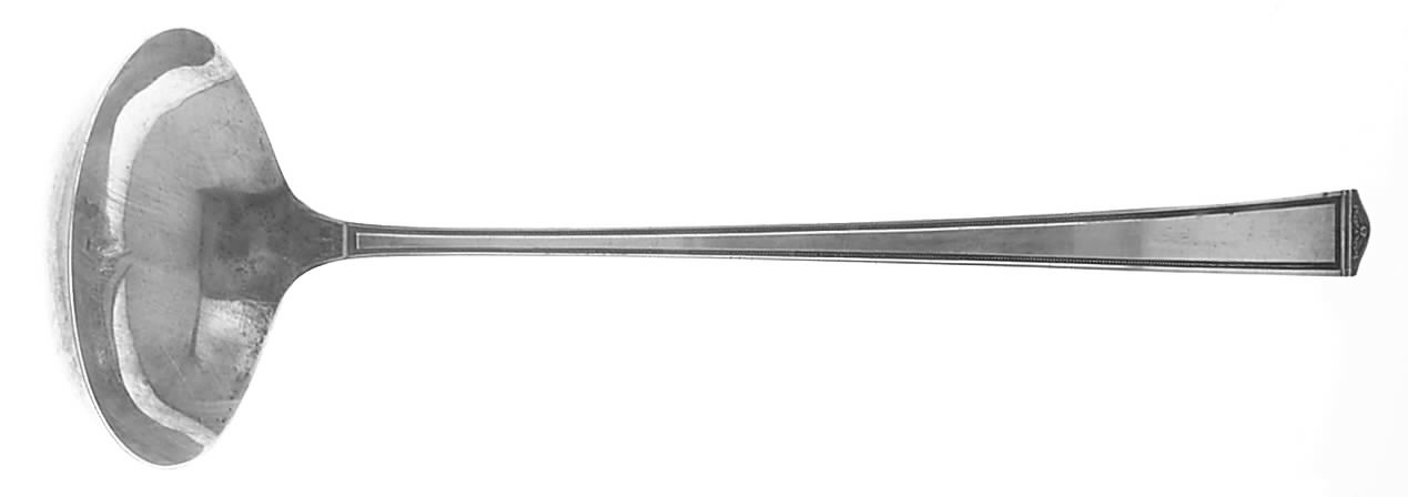 Anniversary (Silverplate, 1923) Solid Soup Ladle by International Silver-1