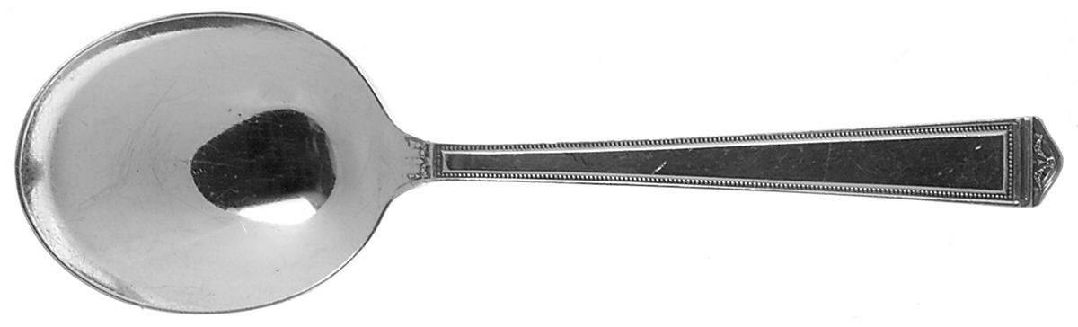 Anniversary (Silverplate, 1923) Straight Handle Baby Spoon by International Silver-1