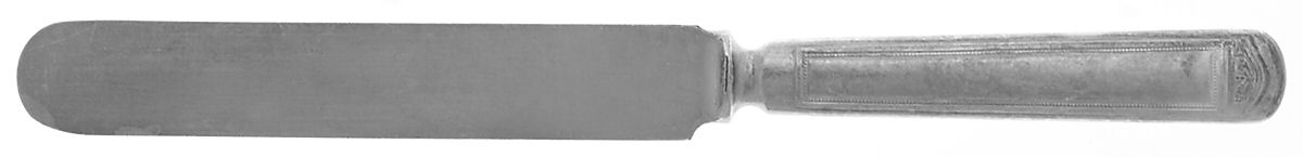 Anniversary (Silverplate, 1923) Blunt Solid Knife with Bolster by International Silver-1