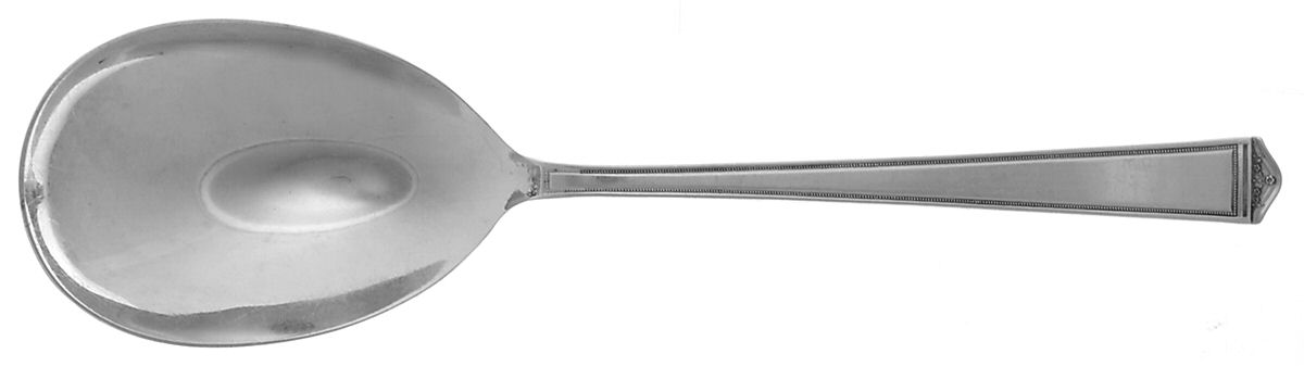 Anniversary (Silverplate, 1923) Preserve Spoon by International Silver-1