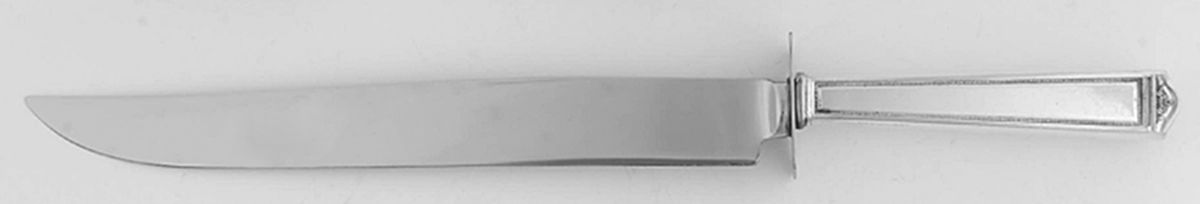 Anniversary (Silverplate, 1923) Small Steak Carving Knife with Stainless Blade by International Silver-1