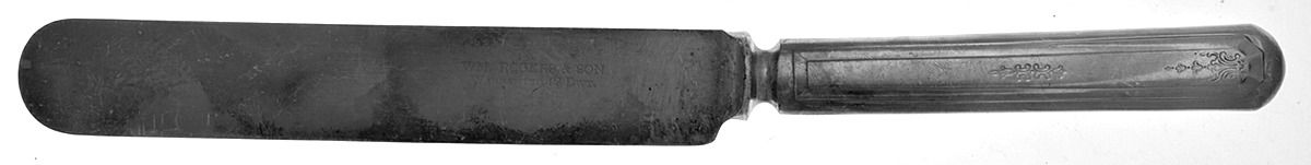 Antoinette (Silverplate, 1931) Blunt Solid Knife by International Silver-1
