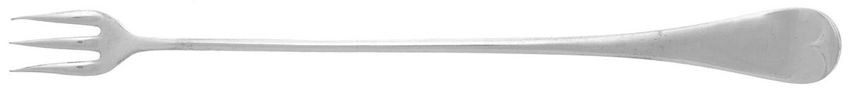 Antique (Silverplate, 1849) Short Handle Pickle/Olive Fork by International Silver-1