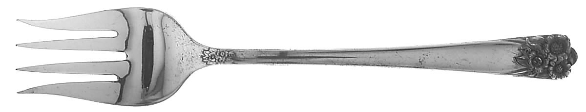 April (Silverplate, 1950) Dessert Fork by International Silver-1