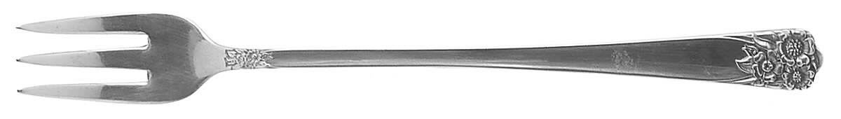 April (Silverplate, 1950) Cocktail/Seafood Fork by International Silver-1