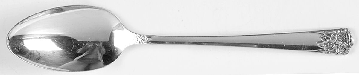 April (Silverplate, 1950) Place/Oval Soup Spoon by International Silver-1