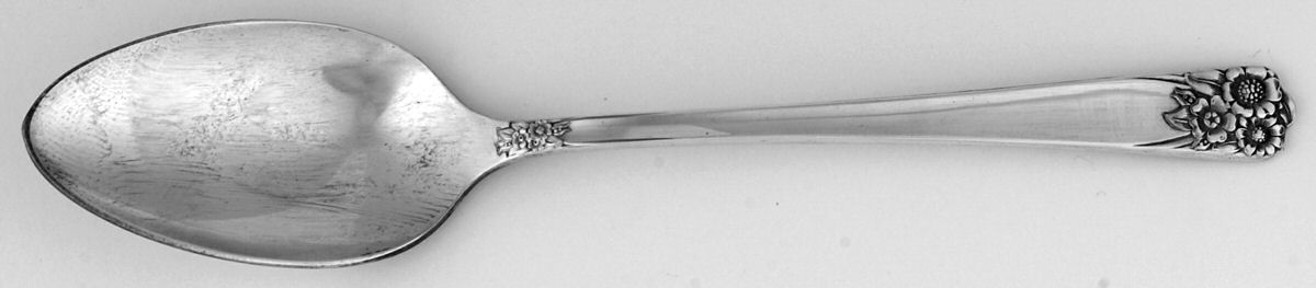April (Silverplate, 1950) Youth Spoon by International Silver-1