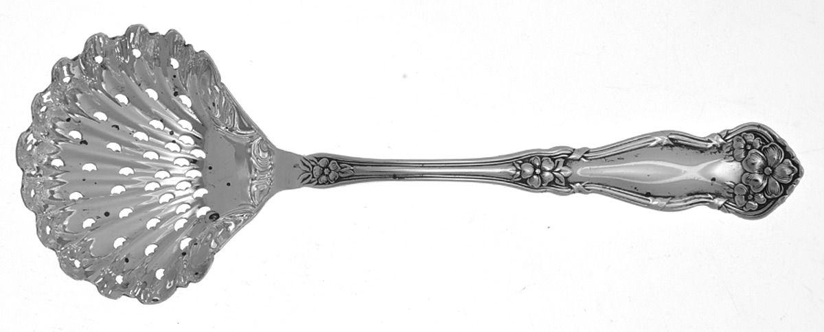Arbutus (Silverplate, 1908, No Monograms) Large Sugar Sifter by International Silver-1