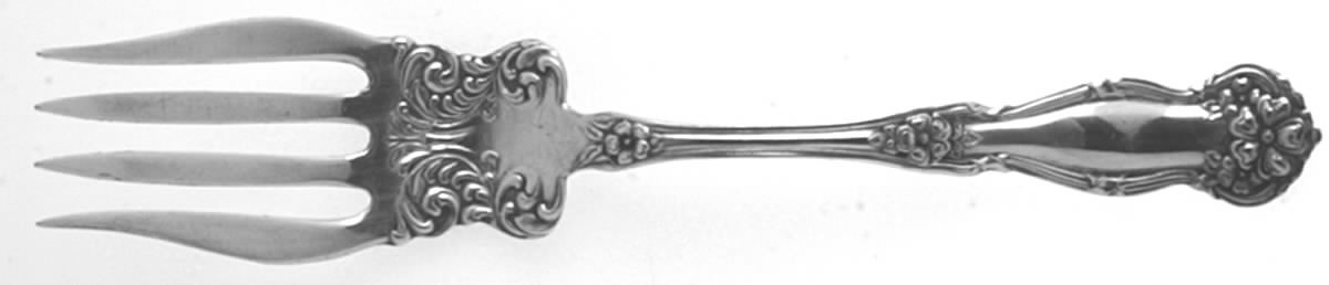 Arbutus (Silverplate, 1908, No Monograms) Small Chipped Beef Fork by International Silver-1