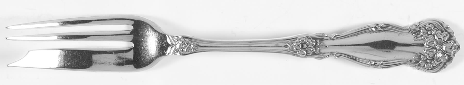 Arbutus (Silverplate, 1908, No Monograms) Pastry Fork by International Silver-1