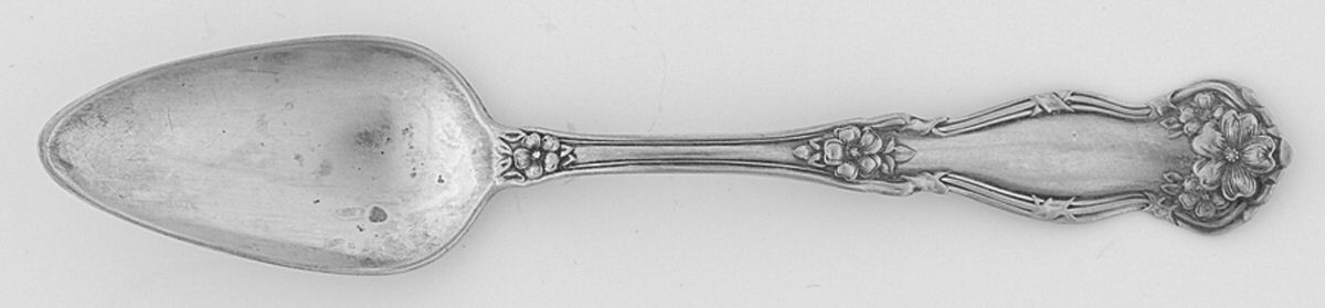 Arbutus (Silverplate, 1908, No Monograms) Spoon-Fruit/Orange by International Silver-1