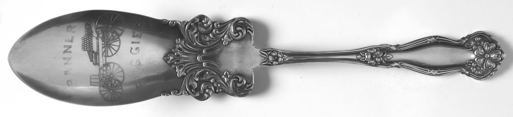 Arbutus (Silverplate, Bannerbuggy, 1908) Large Jelly Knife by International Silver-1