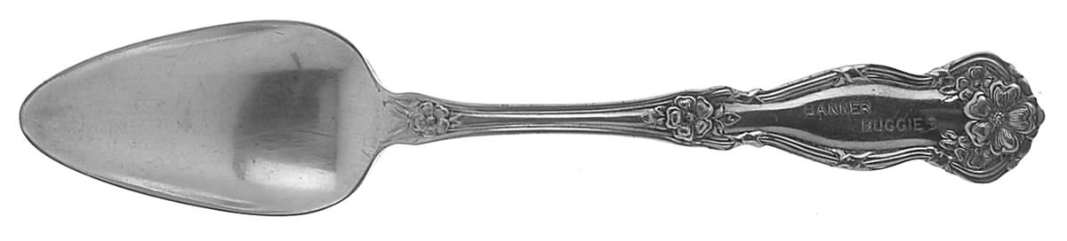 Arbutus (Silverplate, Bannerbuggy, 1908) Fruit/Orange Spoon by International Silver-1